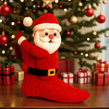 Load image into Gallery viewer, Women Cute 3D Animal Funny Animal Fuzzy Socks for Christmas Gifts (Santa Claus)
