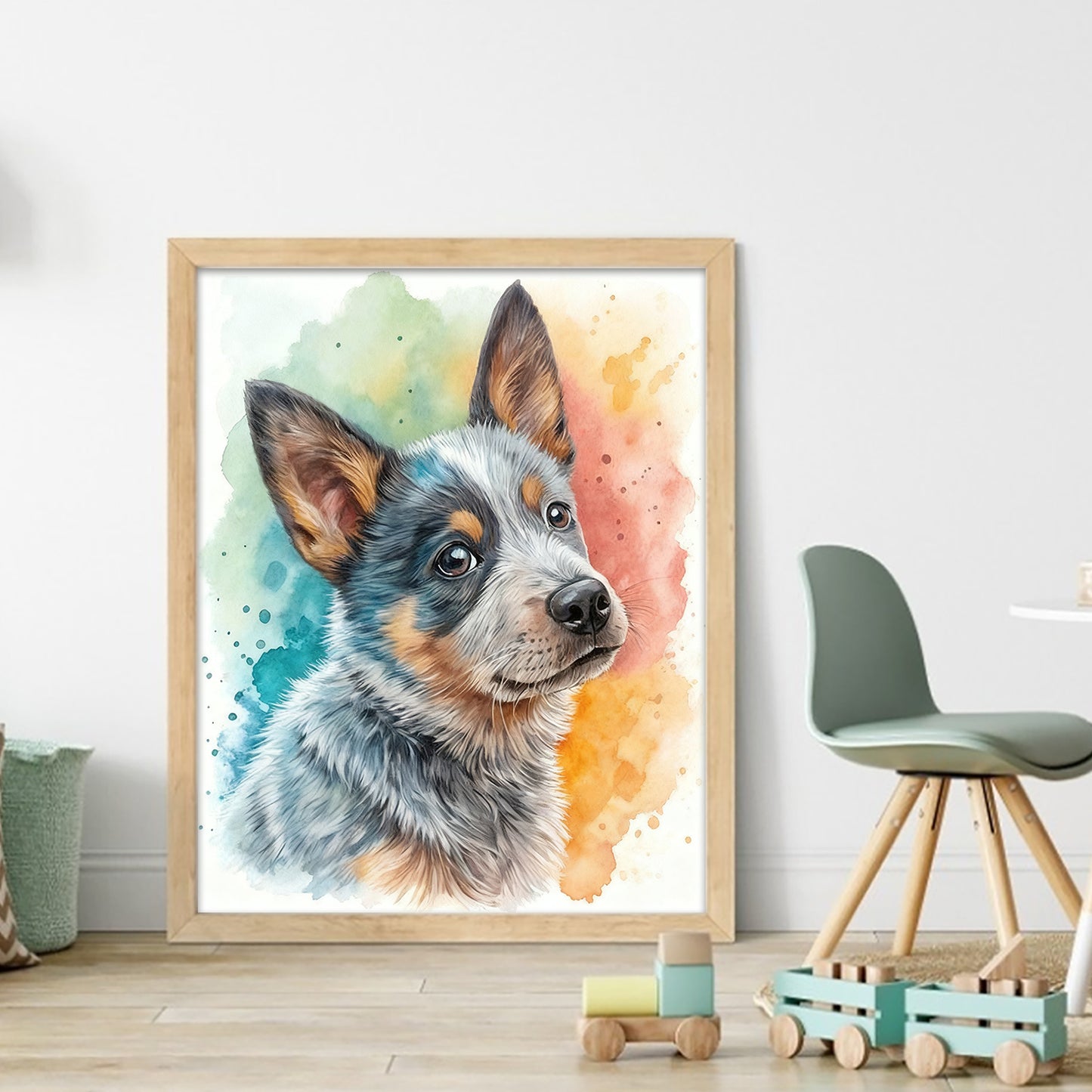 Australian Cattle Dog-Dog - Full 11CT Stamped Cross Stitch 40x50CM - Huacan