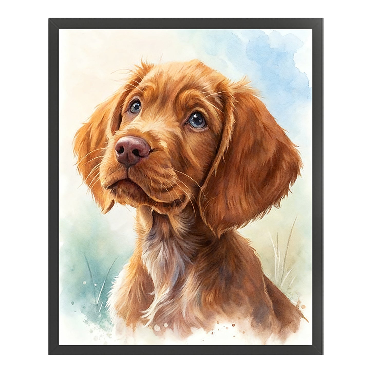 Irish Red Setter-Dog - Full 11CT Stamped Cross Stitch 40x50CM - Huacan