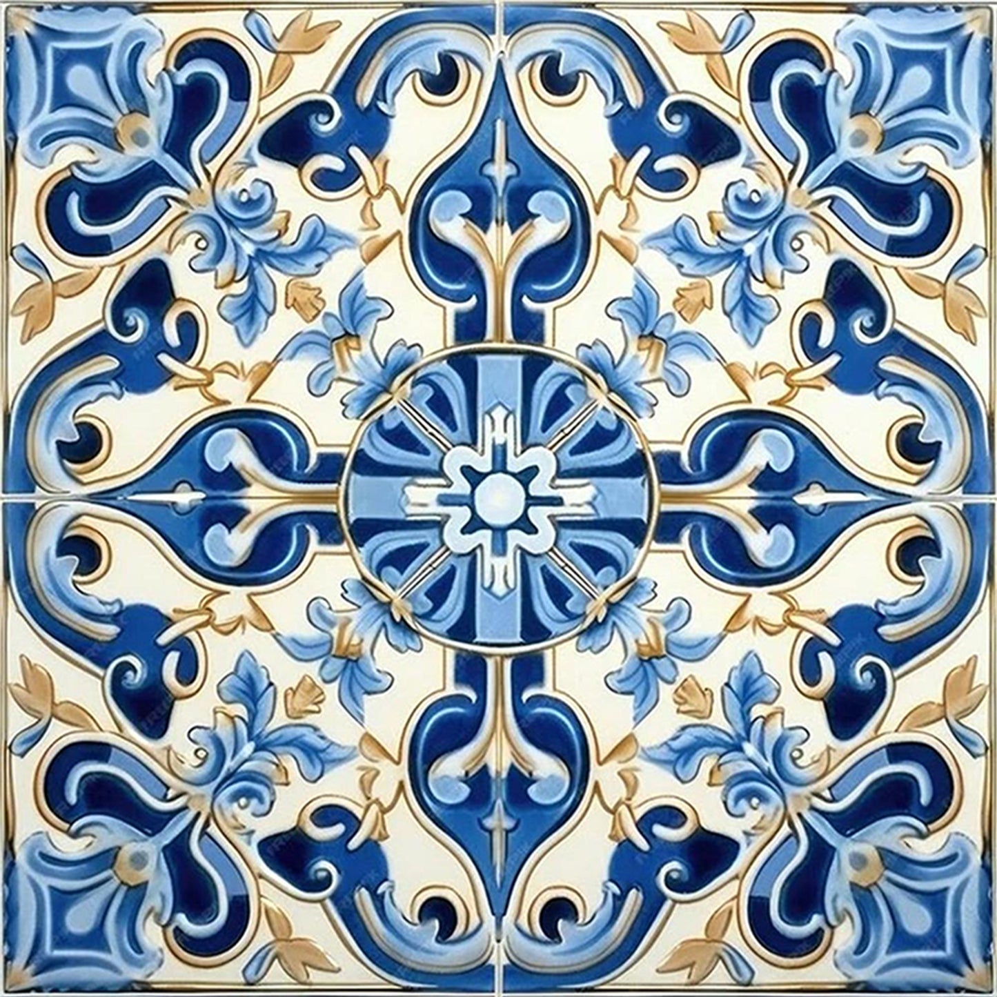 Datura - Full 14CT Counted Cross Stitch 40x40CM - Yishu