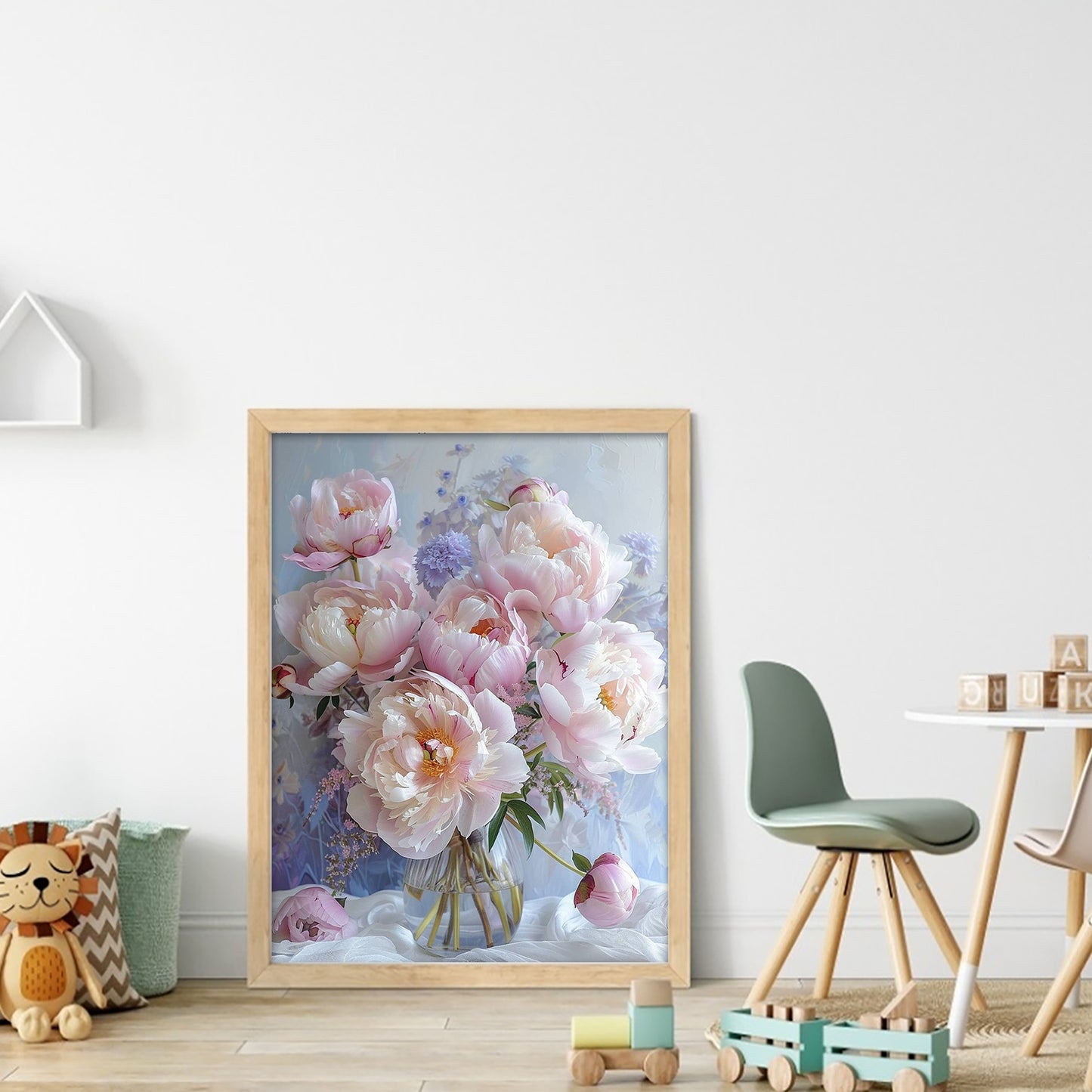 Vase - Full 11CT Stamped Cross Stitch 40x53CM - Huacan