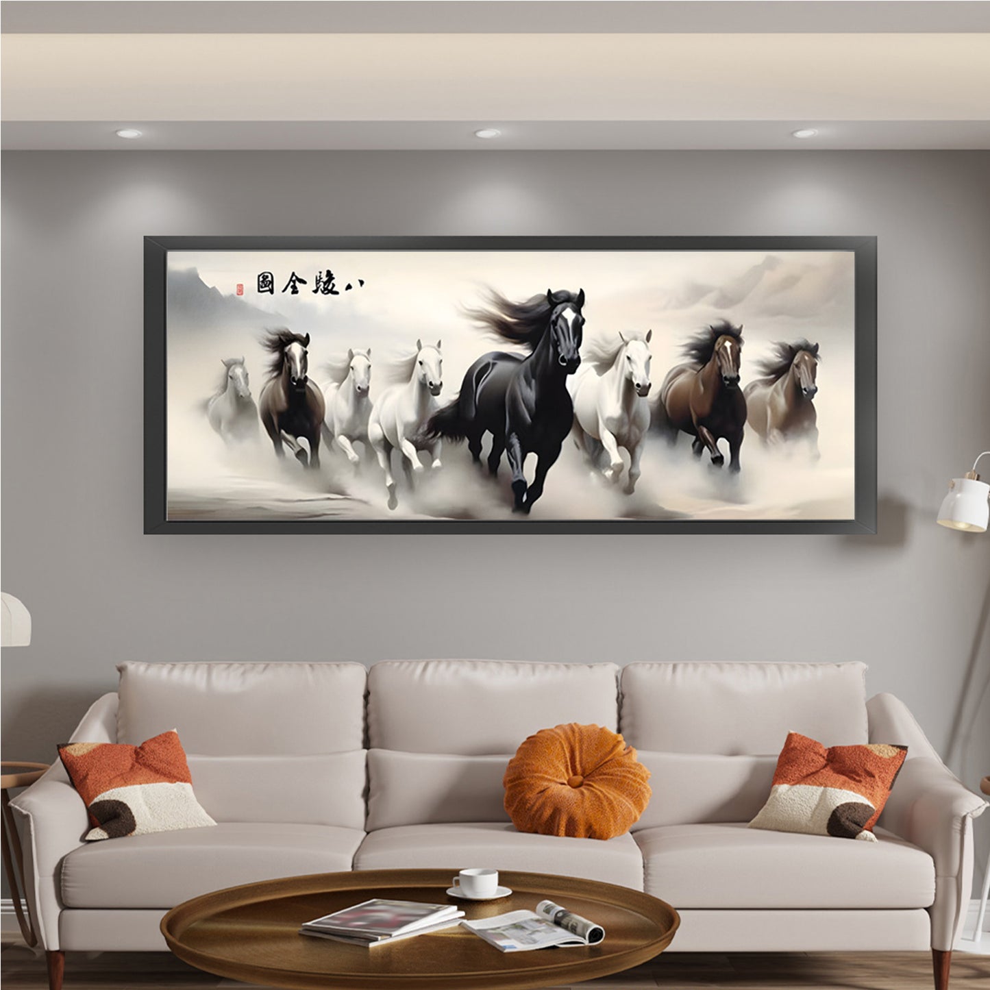 Wish You Every Success - Full 11CT Stamped Cross Stitch 150x60CM - Mona Lisa Backstitch(34Colors)