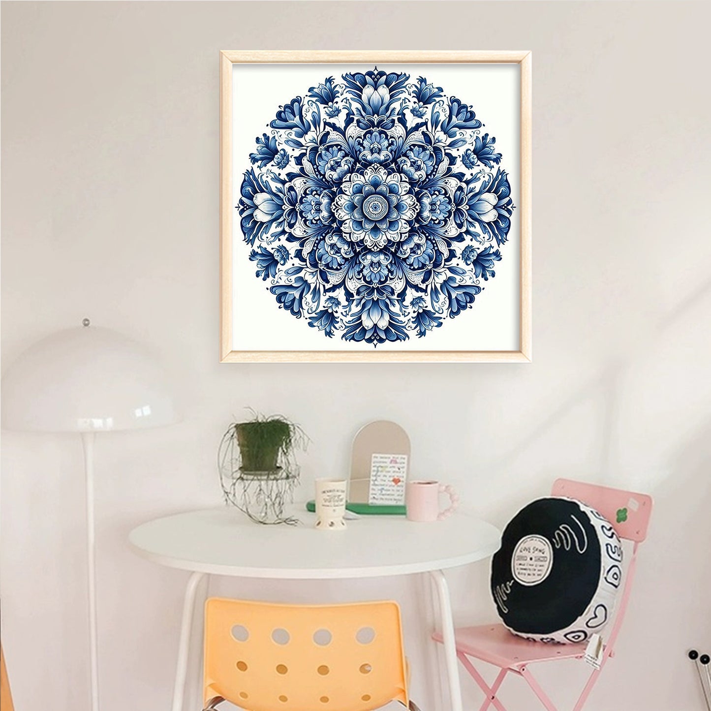 Datura - Full 11CT Counted Cross Stitch 40x40CM - Yishu