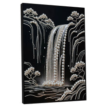 Load image into Gallery viewer, DIY Pearl Painting Kit 30x40CM Waterfall Framed Handmade Pearl Material Art Set Room Wall Decoration
