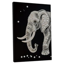 Load image into Gallery viewer, DIY Pearl Painting Kit 30x40CM Elephant Framed Handmade Pearl Material Art Set Room Wall Decoration
