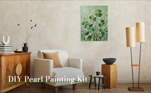 Load image into Gallery viewer, DIY Pearl Painting Kit 30x40CM Lucky Four Leaf Clover Framed Handmade Pearl Material Art Set Room Wall Decoration

