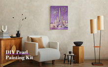 Load image into Gallery viewer, DIY Pearl Painting Kit 30x40CM Castle Framed Handmade Pearl Material Art Set Room Wall Decoration
