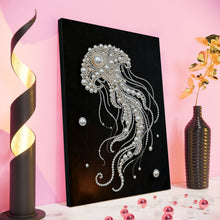 Load image into Gallery viewer, DIY Pearl Painting Kit 30x40CM Jellyfish Framed Handmade Pearl Material Art Set Room Wall Decoration

