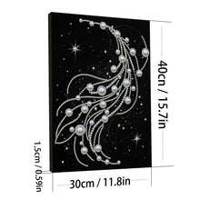 Load image into Gallery viewer, DIY Pearl Painting Kit 30x40CM Starlight Framed Handmade Pearl Material Art Set Room Wall Decoration
