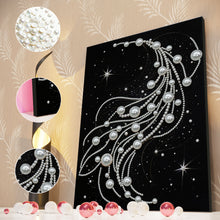 Load image into Gallery viewer, DIY Pearl Painting Kit 30x40CM Starlight Framed Handmade Pearl Material Art Set Room Wall Decoration
