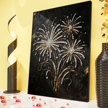 Load image into Gallery viewer, DIY Pearl Painting Kit 30x40CM Fireworks Framed Handmade Pearl Material Art Set Room Wall Decoration
