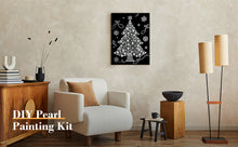 Load image into Gallery viewer, DIY Pearl Painting Kit 30x40CM Christmas Tree Framed Handmade Pearl Material Art Set Room Wall Decoration
