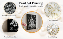 Load image into Gallery viewer, DIY Pearl Painting Kit 30x40CM Christmas Tree Framed Handmade Pearl Material Art Set Room Wall Decoration

