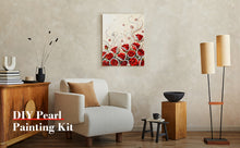 Load image into Gallery viewer, DIY Pearl Painting Kit 30x40CM Rose Framed Handmade Pearl Material Art Set Room Wall Decoration
