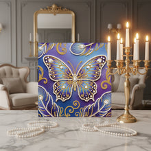 Load image into Gallery viewer, DIY Pearl Painting Kit 25x25CM Butterfly Framed Handmade Pearl Material Art Set Room Wall Decoration

