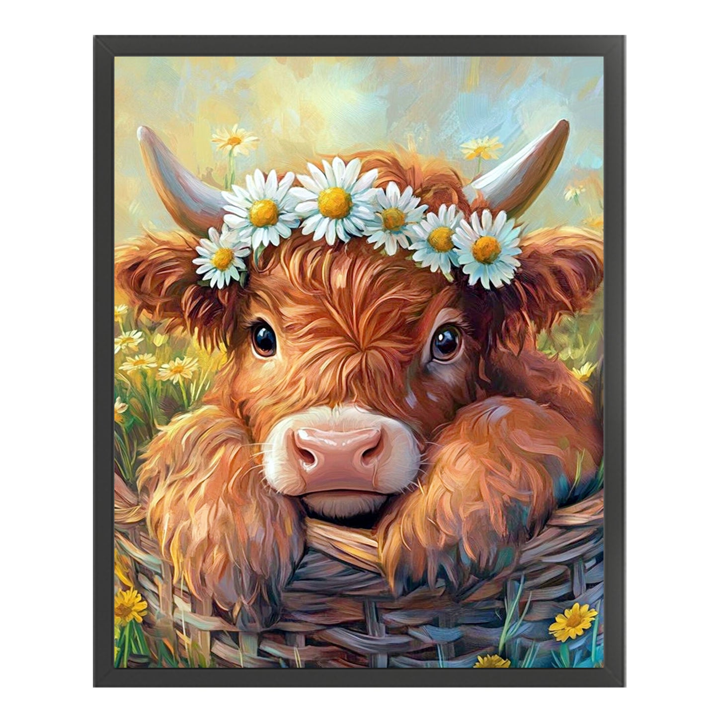 Yak - Full 11CT Stamped Cross Stitch 40x50CM - Huacan