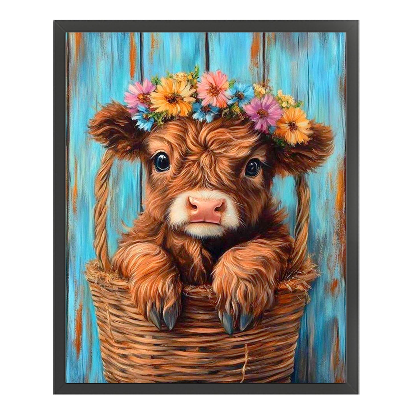 Yak - Full 11CT Stamped Cross Stitch 40x50CM - Huacan