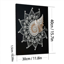 Load image into Gallery viewer, DIY Pearl Painting Kit 30x40CM Seashell Framed Handmade Pearl Material Art Set Room Wall Decoration
