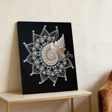 Load image into Gallery viewer, DIY Pearl Painting Kit 30x40CM Seashell Framed Handmade Pearl Material Art Set Room Wall Decoration
