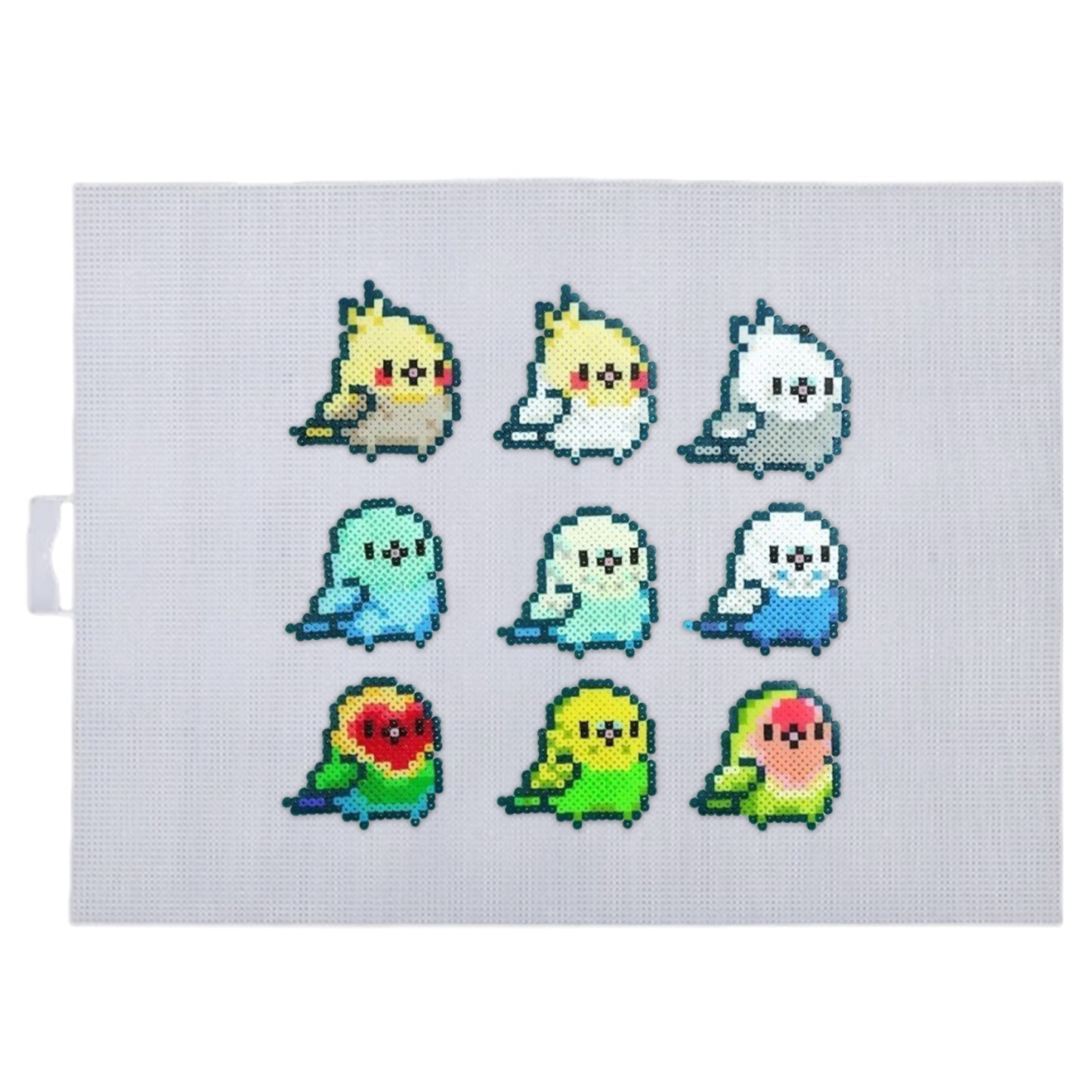 1PCS DIY 14CT Plastic Mesh Canvas Sheets 28x21CM for Crafts Crochet Knit (White)