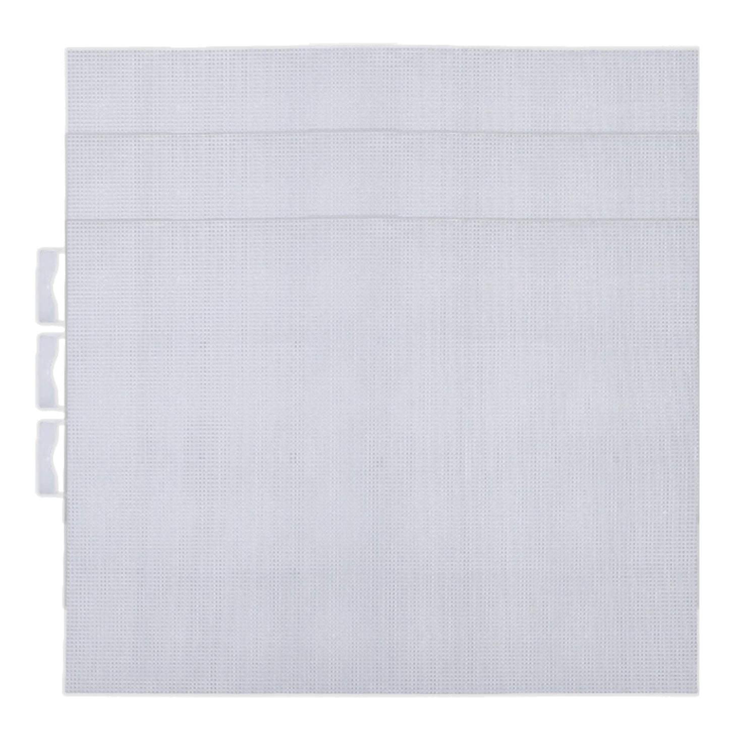 3PCS DIY 14CT Plastic Mesh Canvas Sheets 28x21CM for Crafts Crochet Knit (White)