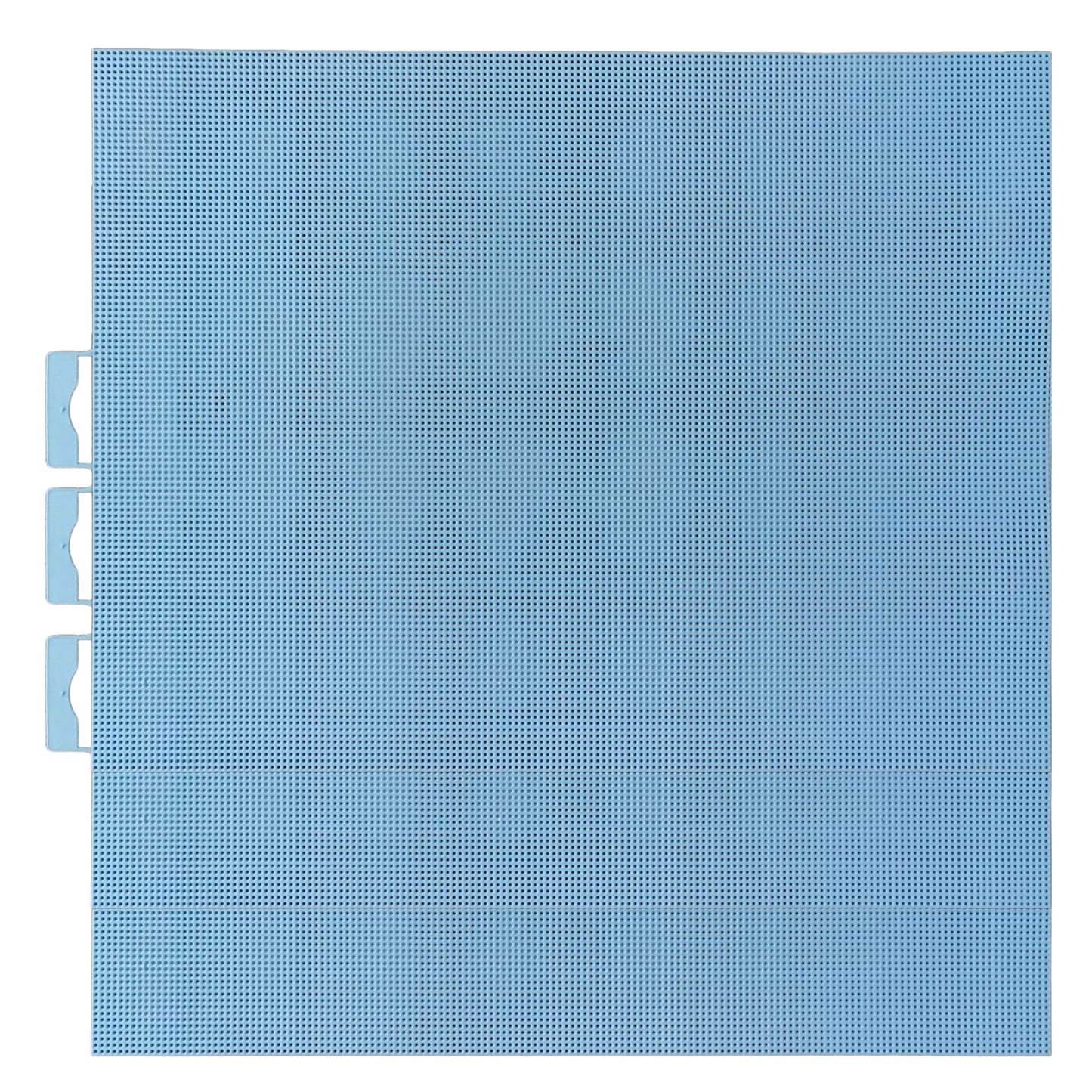 3PCS DIY 14CT Plastic Mesh Canvas Sheets 28x21CM for Crafts Crochet Knit (Blue)