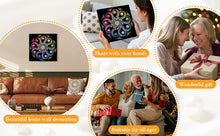 Load image into Gallery viewer, DIY Pearl Painting Kit 25x25CM Mandala Framed Handmade Pearl Material Art Set Room Wall Decoration
