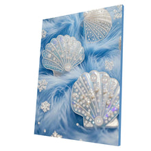 Load image into Gallery viewer, DIY Pearl Painting Kit 30x40CM Pearl Shells Framed Handmade Pearl Material Art Set Room Wall Decoration
