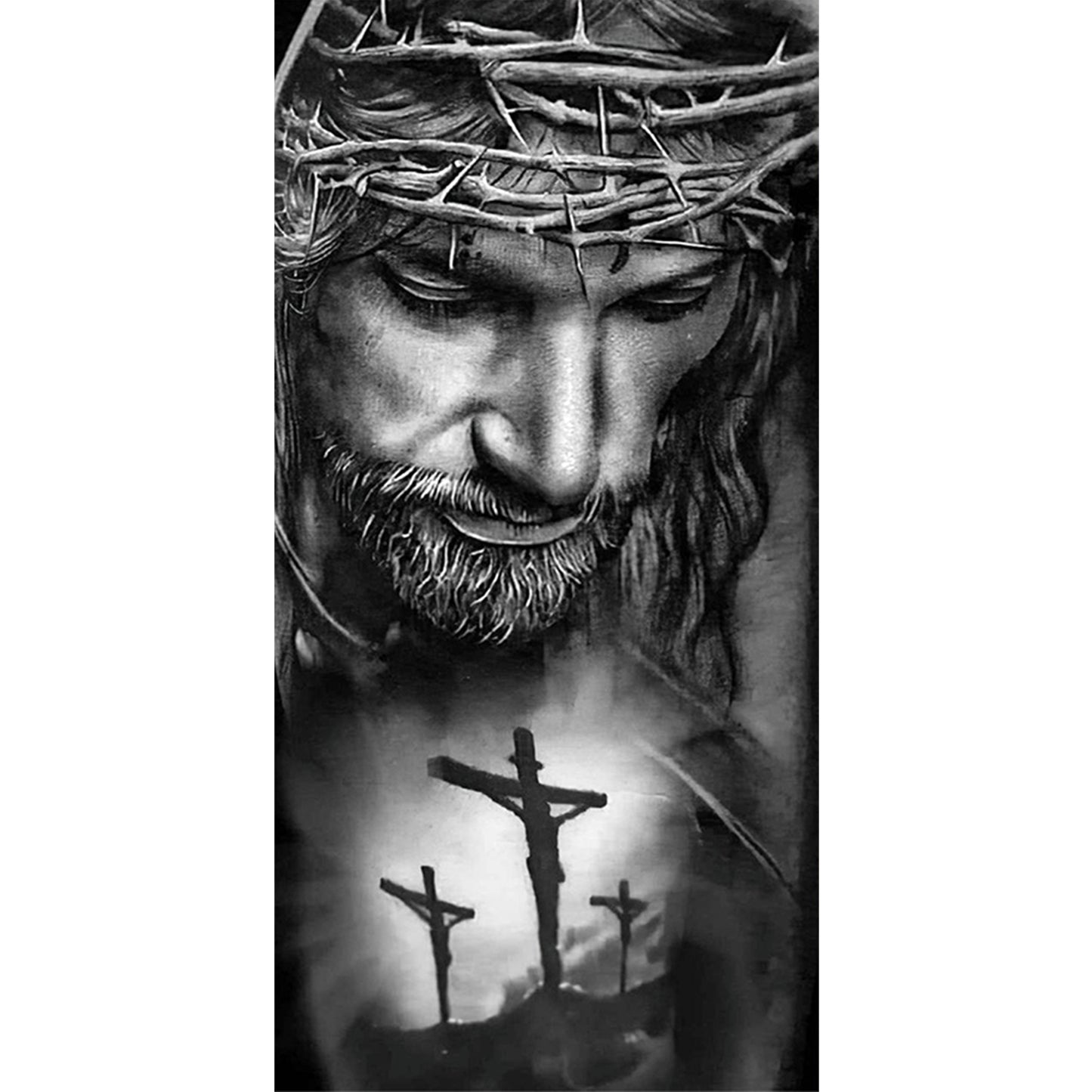 Priest - Full 11CT Counted Cross Stitch 40x80CM - Huacan