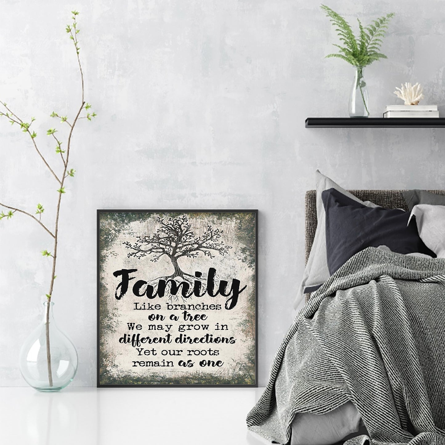 Home - Full 11CT Stamped Cross Stitch 46x52CM - Huacan