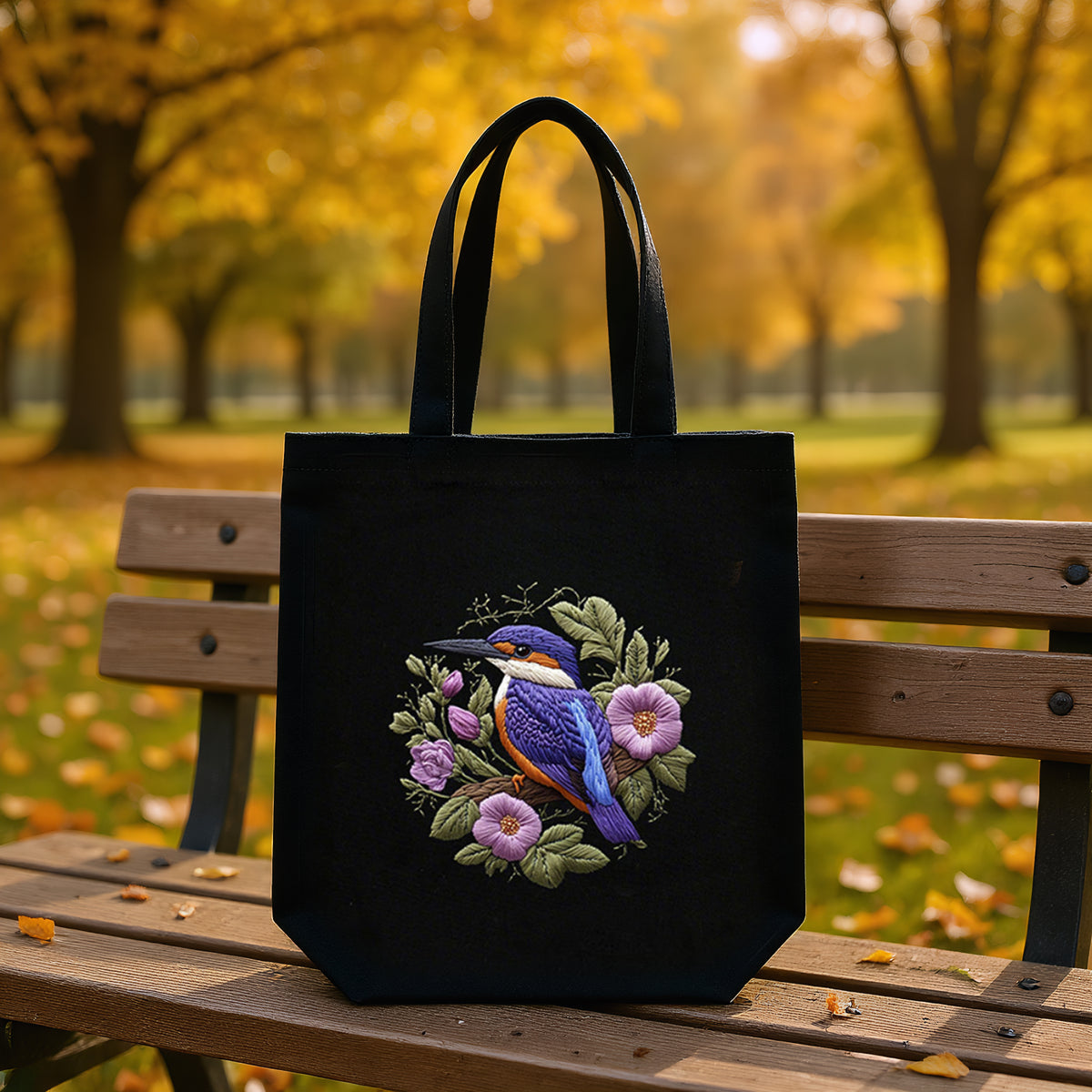 Flowers And Birds - DIY Embroidery Cross Stitch Kit with Pattern Cotton Threads Needles Hoop 32×37CM/12.60×14.57in