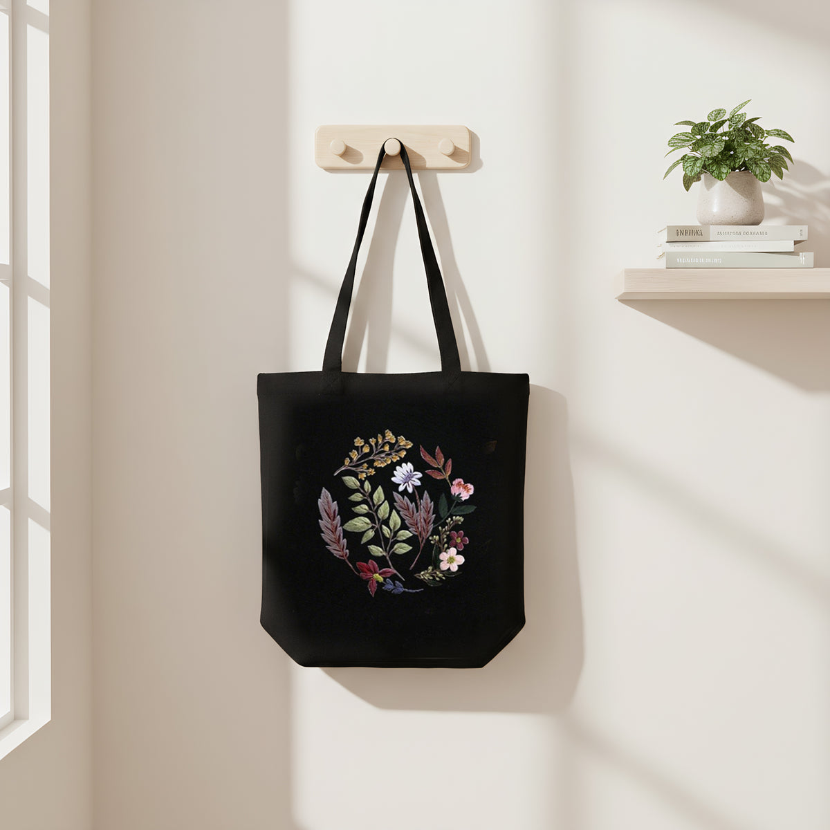 Flowers And Grass - DIY Embroidery Cross Stitch Kit with Pattern Cotton Threads Needles Hoop 32×37CM/12.60×14.57in