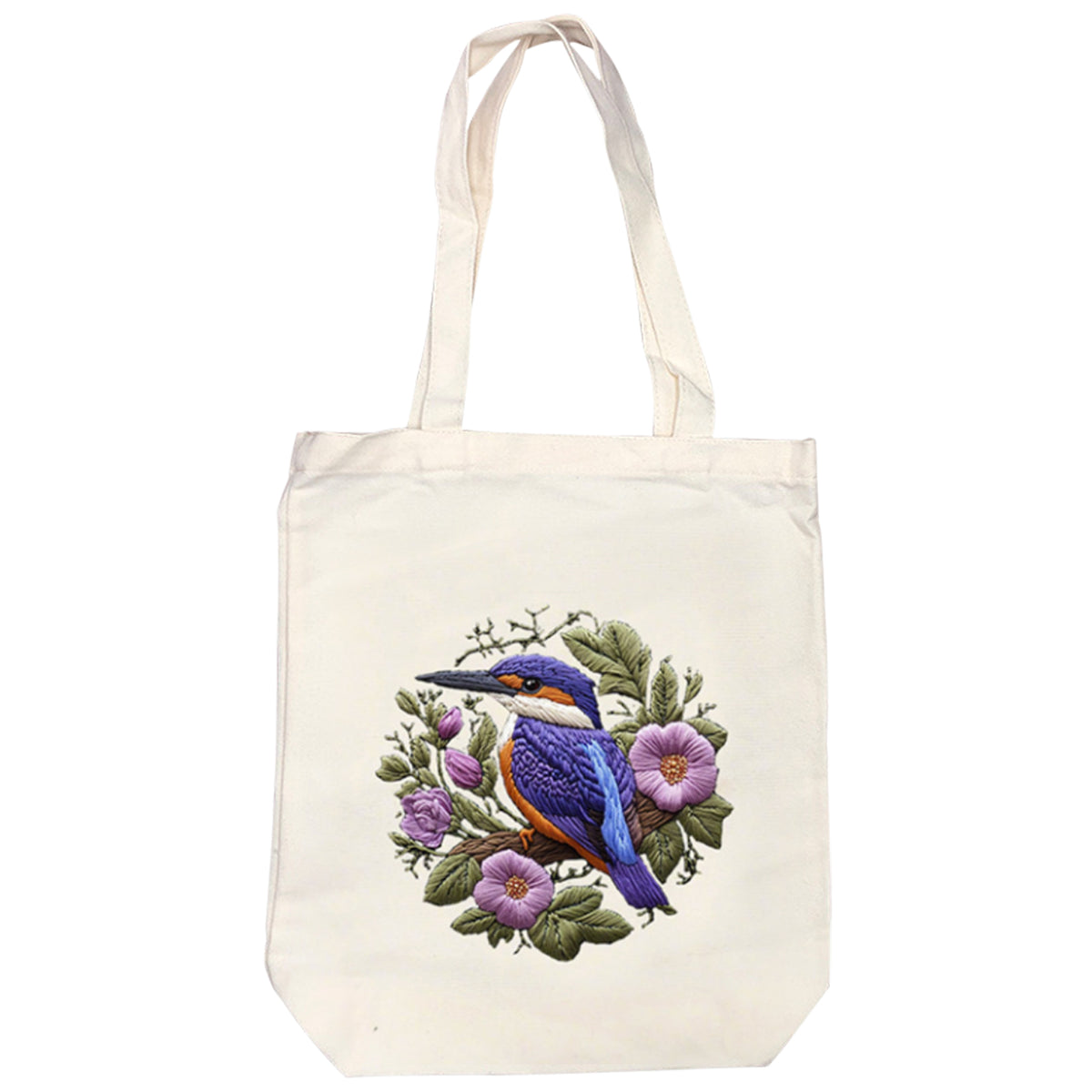 Flowers And Birds - DIY Embroidery Cross Stitch Kit with Pattern Cotton Threads Needles Hoop 32×37CM/12.60×14.57in
