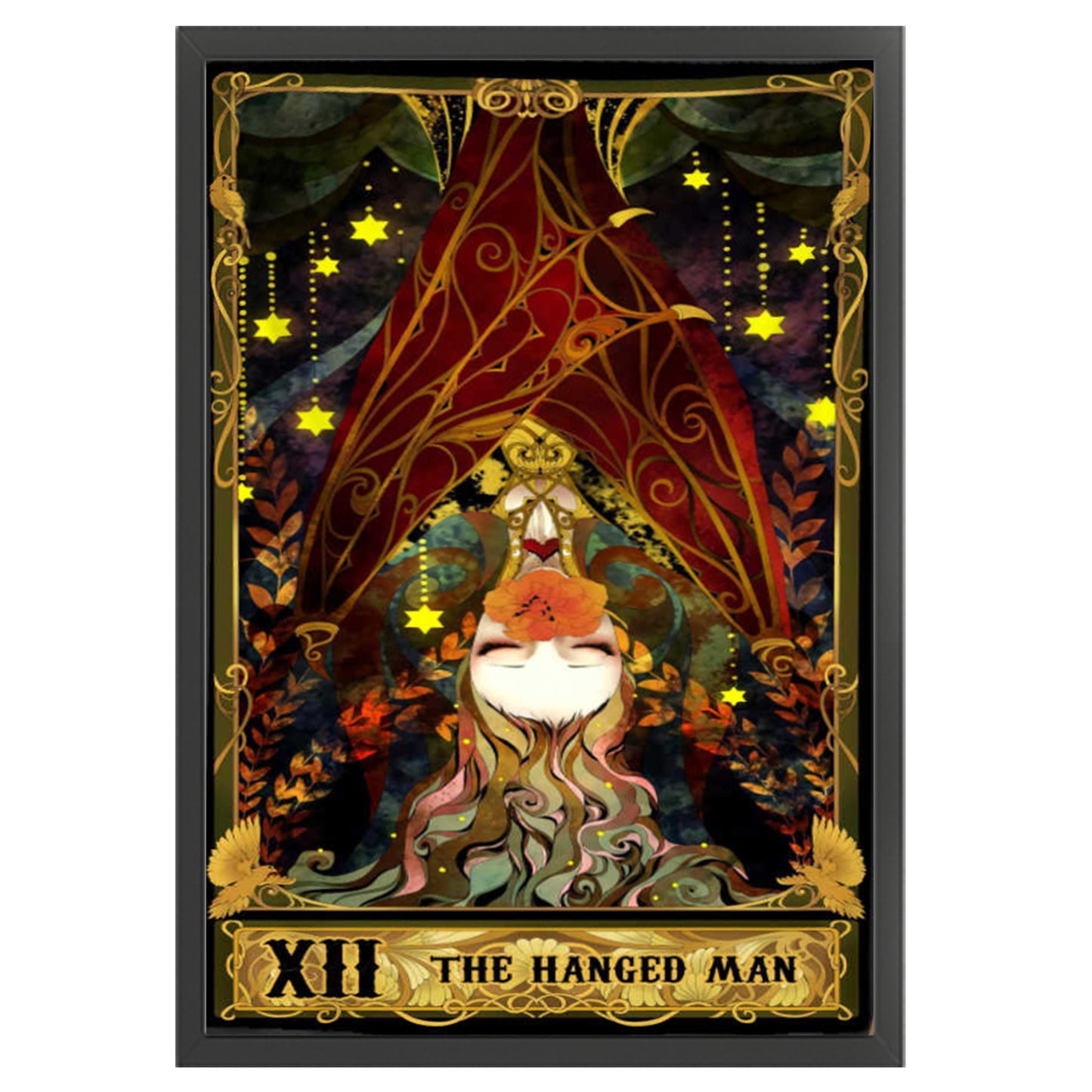 Tarot Series - The Hanged Man - Full 11CT Stamped Cross Stitch 50x70CM - Huacan