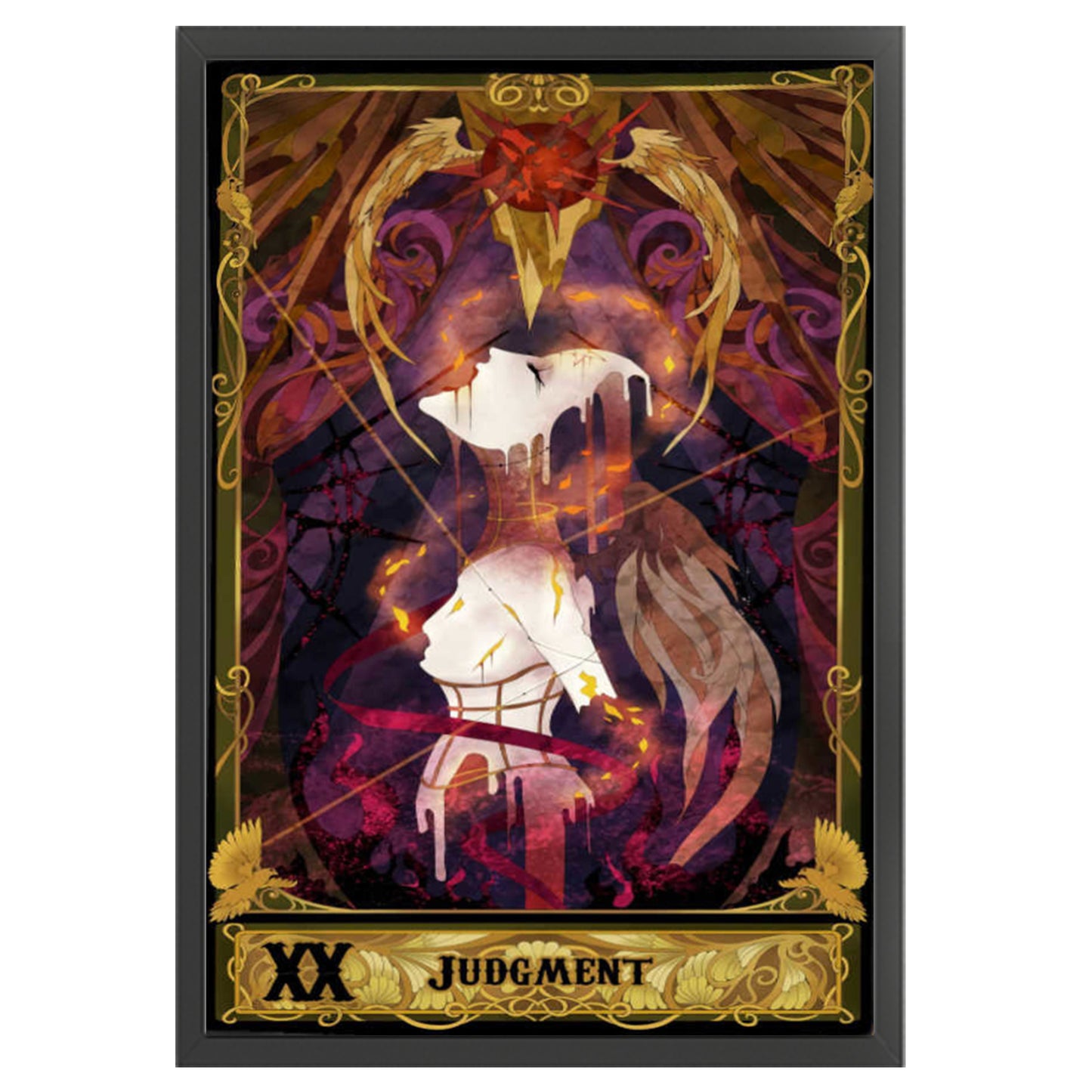 Tarot Series - Judgement - Full 11CT Stamped Cross Stitch 50x70CM - Huacan