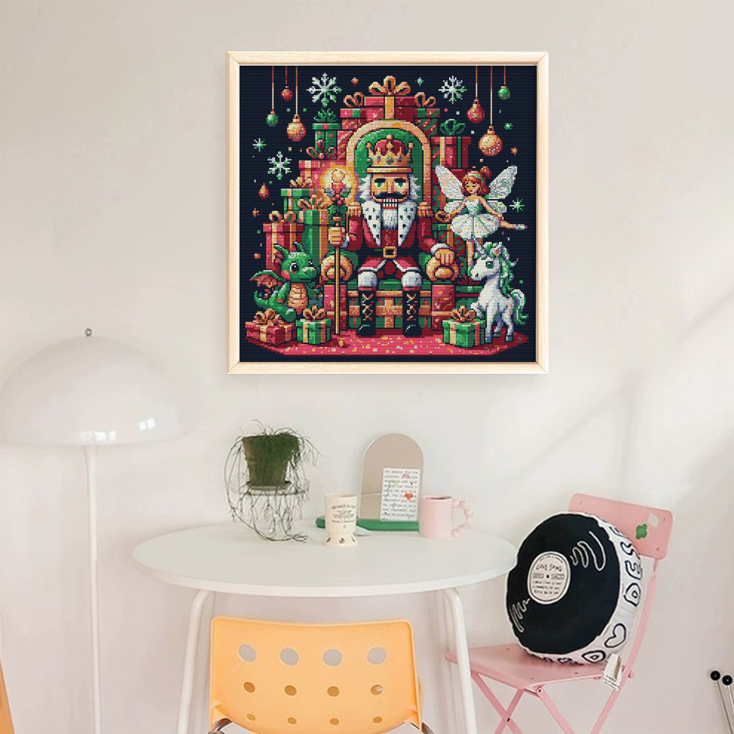 King Of Nuts - Partial 14CT Stamped Cross Stitch 44x44CM - Joy Sunday