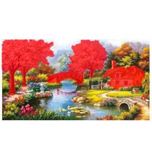 Load image into Gallery viewer, Dream Style 80*38 CM(Canvas) Round Drill Diamond Painting

