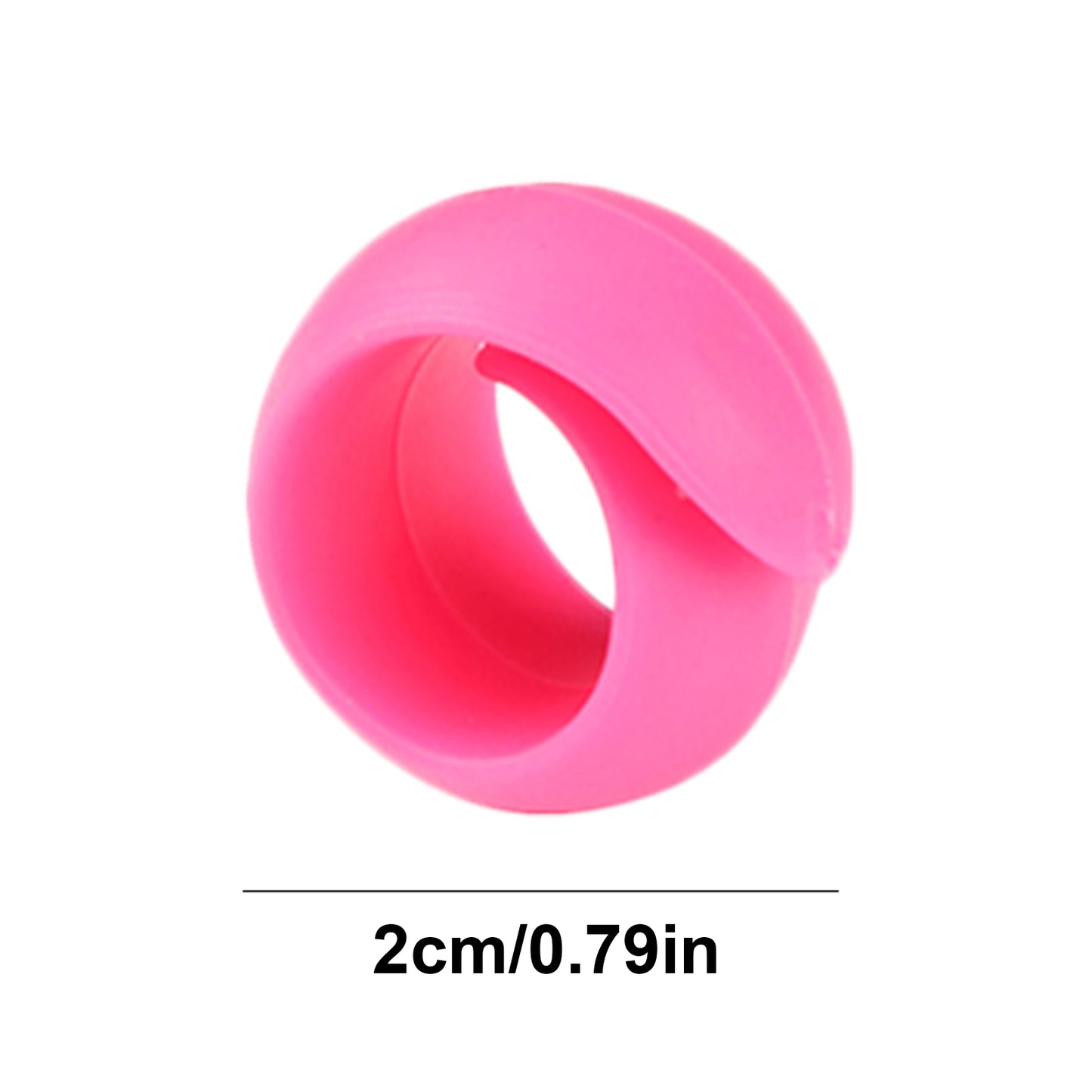 2PCS Silicone Cross Stitch Clip Sewing Machine Thread Spool Savers Thread Spool Rings Clamps Holder for DIY Sewing Machine (Rose Red)