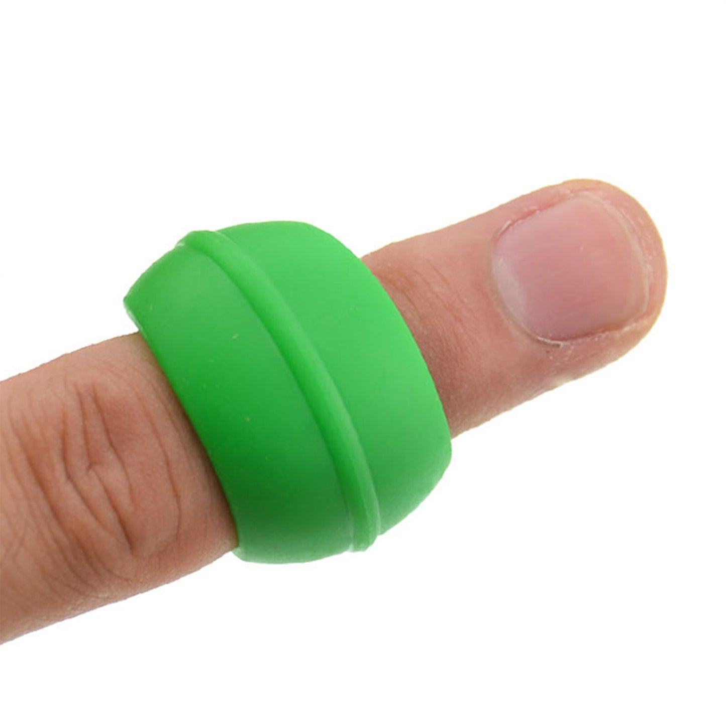 2PCS Silicone Cross Stitch Clip Sewing Machine Thread Spool Savers Thread Spool Rings Clamps Holder for DIY Sewing Machine (Green)