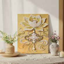 Load image into Gallery viewer, DIY Pearl Painting Kit 30x40CM Wheat Ingot Framed Handmade Pearl Material Art Set Room Wall Decoration
