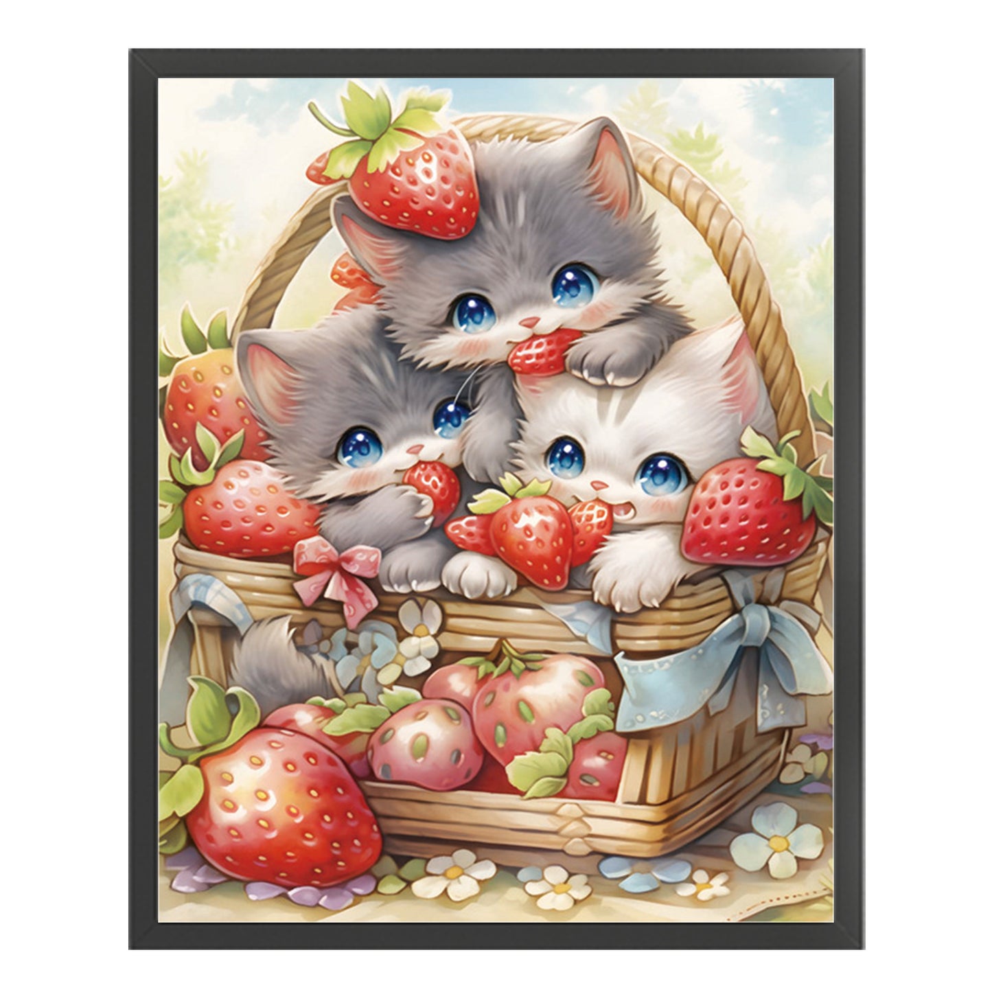 Carefree Cat - Full 11CT Stamped Cross Stitch 41x51CM - Mona Lisa(40Colors）