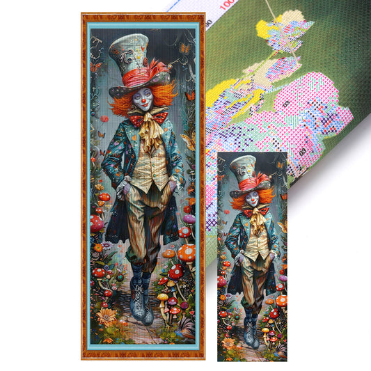 Mad Hatter - Full 11CT Stamped Cross Stitch 30x90CM - Yishu
