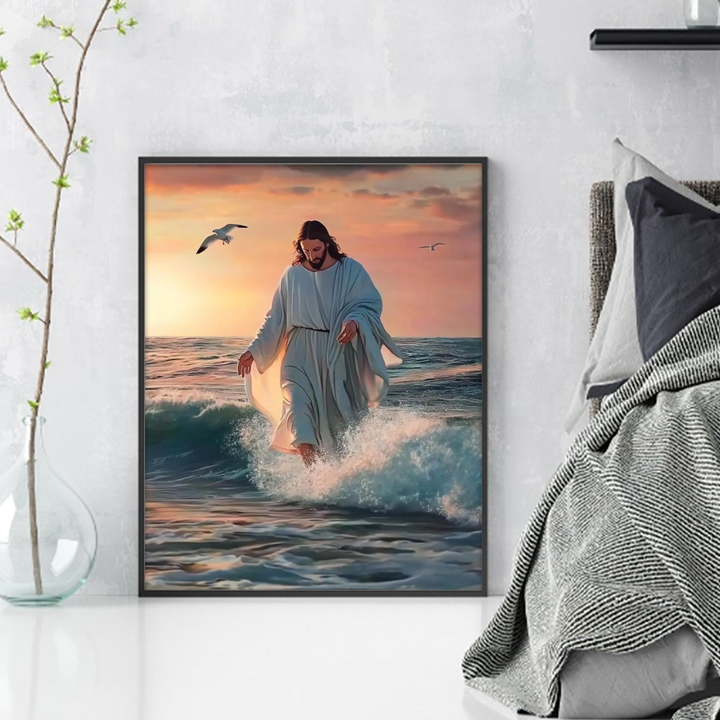 Jesus - Full 11CT Counted Cross Stitch 40x50CM - Huacan