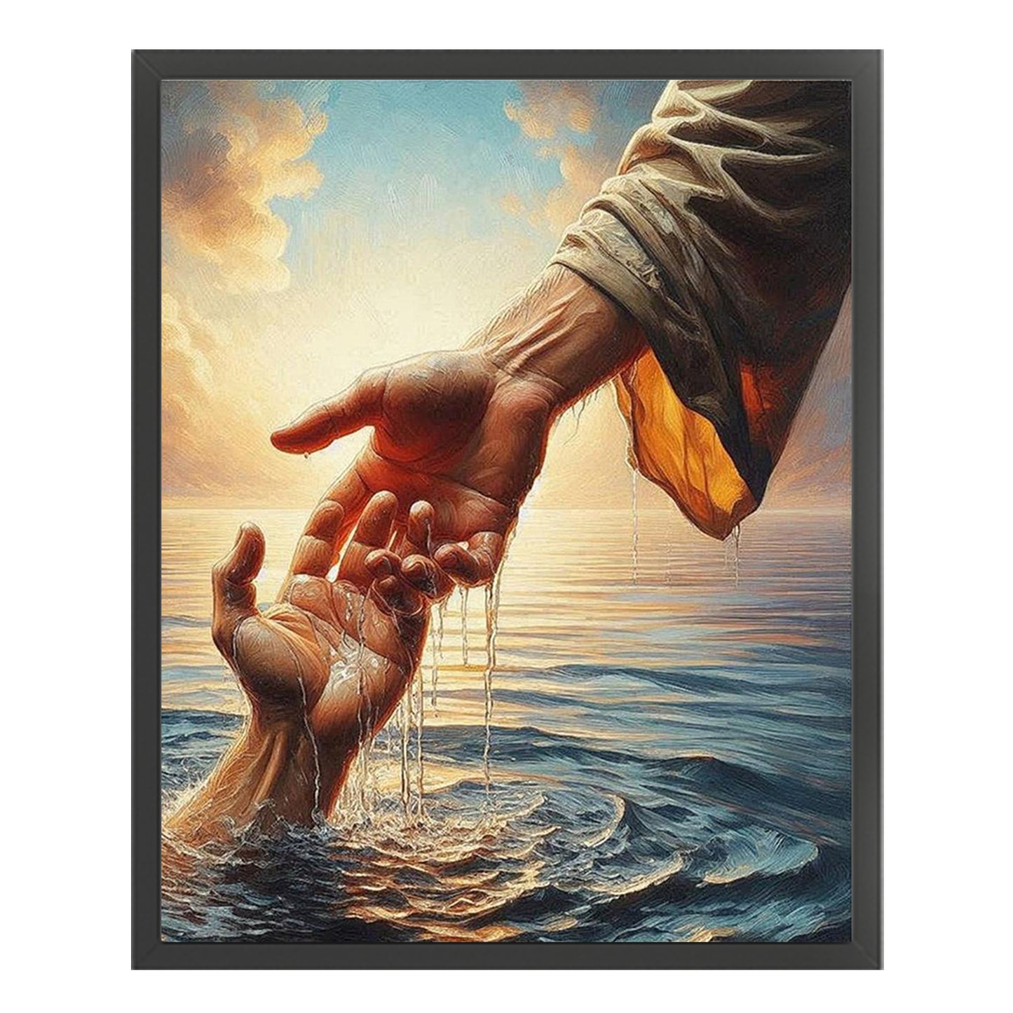 Salvation Of Jesus - Full 11CT Counted Cross Stitch 40x50CM - Huacan