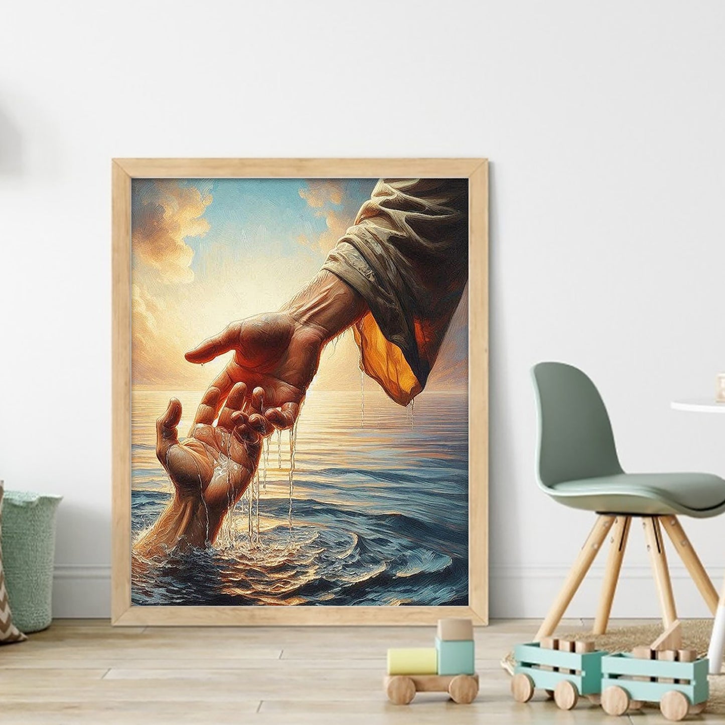 Salvation Of Jesus - Full 11CT Counted Cross Stitch 40x50CM - Huacan