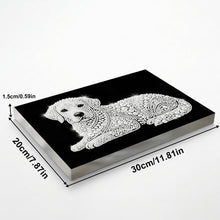 Load image into Gallery viewer, DIY Pearl Painting Kit 20x30CM Dog Framed Handmade Pearl Material Art Set Room Wall Decoration
