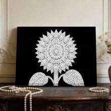 Load image into Gallery viewer, DIY Pearl Painting Kit 20x30CM Sunflower Framed Handmade Pearl Material Art Set Room Wall Decoration
