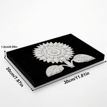 Load image into Gallery viewer, DIY Pearl Painting Kit 20x30CM Sunflower Framed Handmade Pearl Material Art Set Room Wall Decoration
