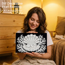 Load image into Gallery viewer, DIY Pearl Painting Kit 20x30CM Pearl Framed Handmade Pearl Material Art Set Room Wall Decoration
