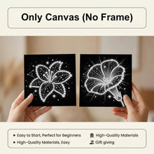 Load image into Gallery viewer, 12pcs/set Pearl Diamond Painting 15x15CM Flower Unframed Handmade Pearl Material Art Set Room Wall Decoration
